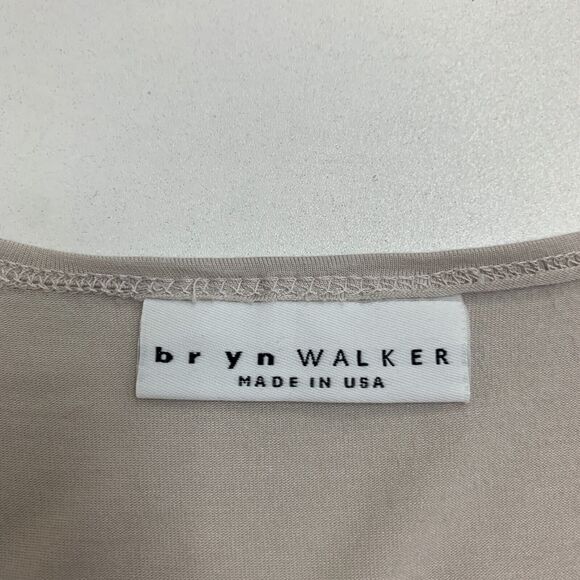 Bryn Walker Tunic Top Women XS Dove Micro Modal Stretch Scoop Neck Long Sleeve - Picture 7 of 10